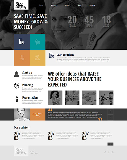 Joomla Main Page preview