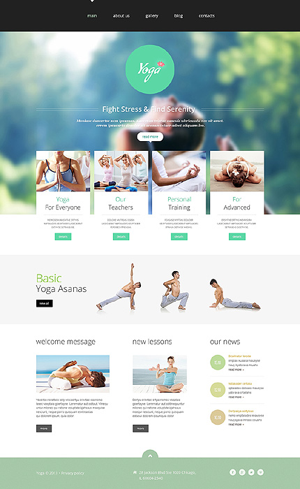 Joomla Main Page preview