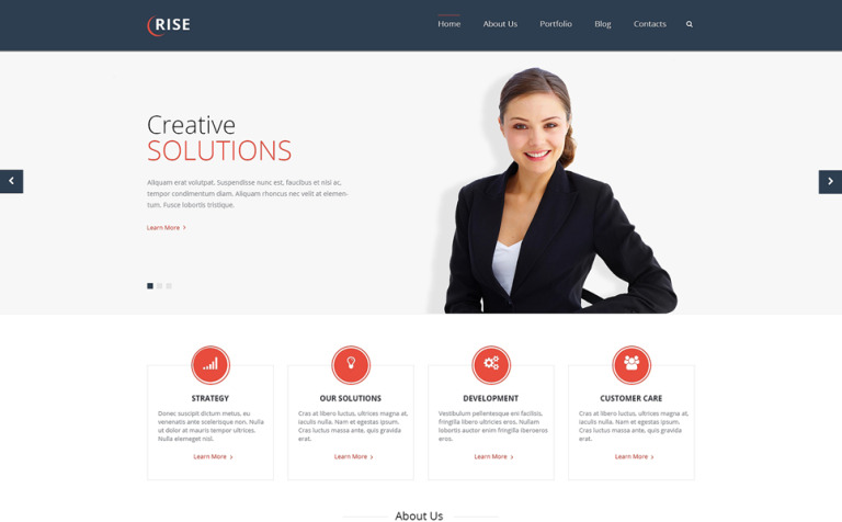 Accounting Website Bootstrap WordPress Theme Big Screenshot Accounting Website Responsive WordPress Theme New Screenshots BIG