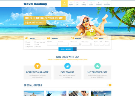 Airline Tickets Responsive