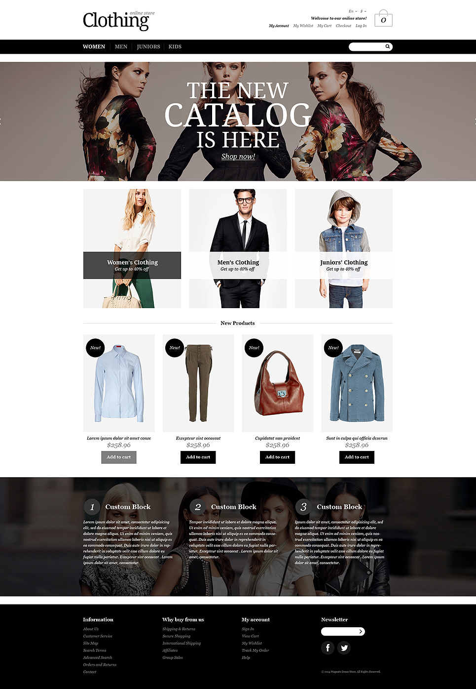 Apparel Responsive Magento Theme New Screenshots BIG