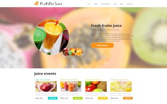 Food & Drink Responsive Joomla Template