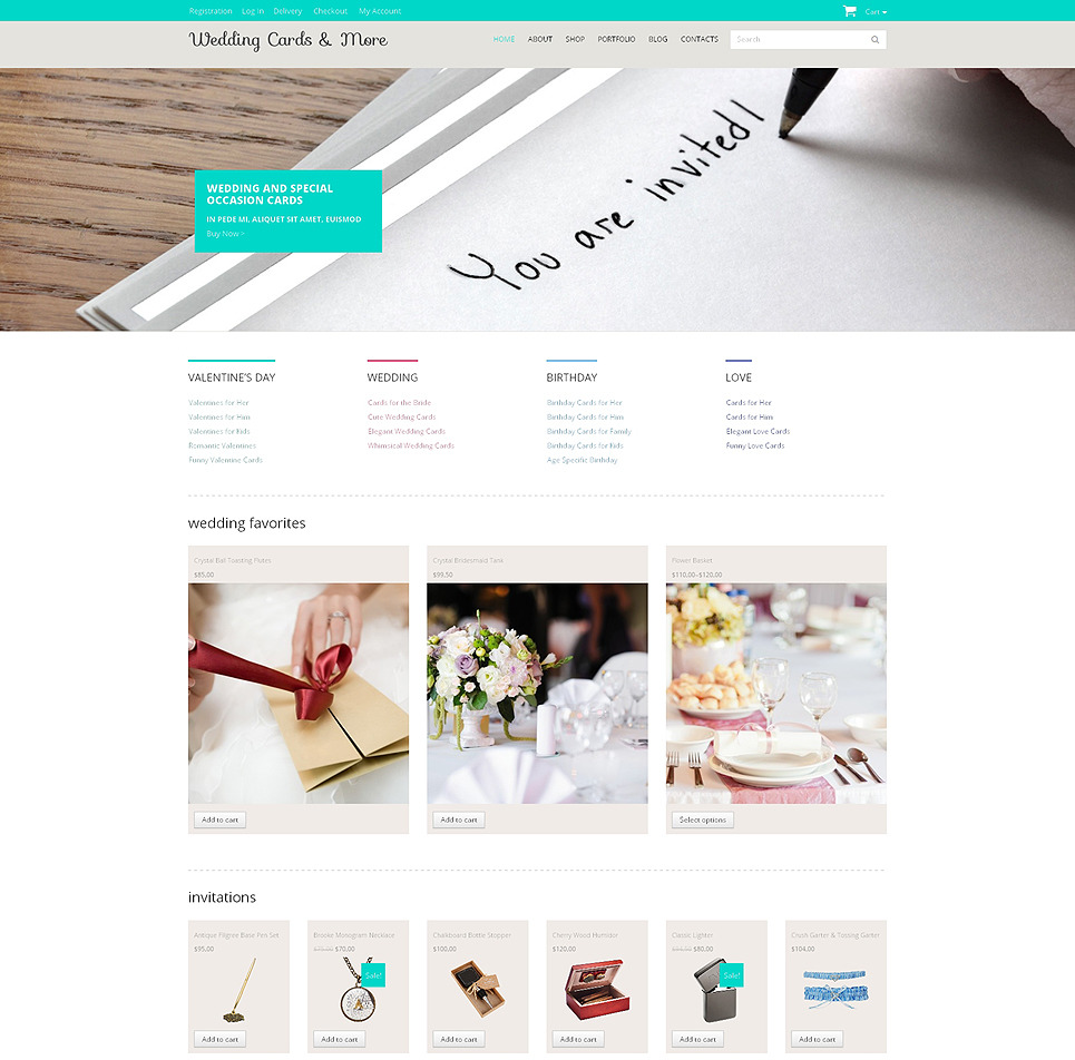 Wedding Shop Responsive WooCommerce Theme Big Screenshot Wedding Shop Responsive WooCommerce Theme New Screenshots BIG