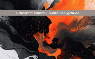 Abstract colorful smoke background