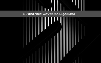 Abstract waves background AI image