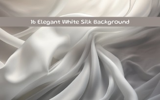 Elegant white silk background