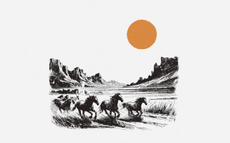 Horse PNG Sublimation, Western PNG Designs, Trendy Western Designs, Digital Download, Cowgirl