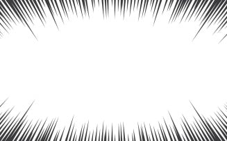 Speed Lines Comic Book Design Element Vector Illustration v.15