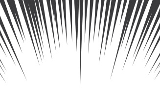 Speed Lines Comic Book Design Element Vector Illustration v.22