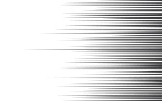 Speed Lines Comic Book Design Element Vector Illustration v.25