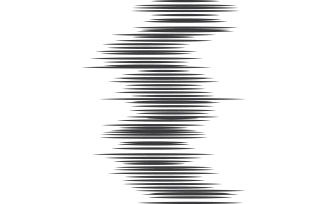 Speed Lines Comic Book Design Element Vector Illustration v.26