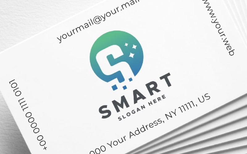 Smart Letter S Professional Logo Logo Template