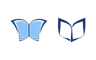 Book Education concept Template vector icon illustration design v.27