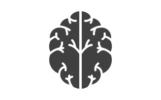 Healthy Brain Medical illustration icon template design v.4