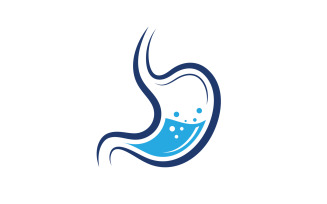 Stomach medical care icon designs vector illustration v.6