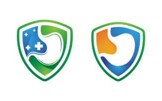 Stomach medical care icon designs vector illustration v.7