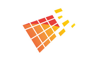 Sun Solar Energy vector icon illustration template v.13