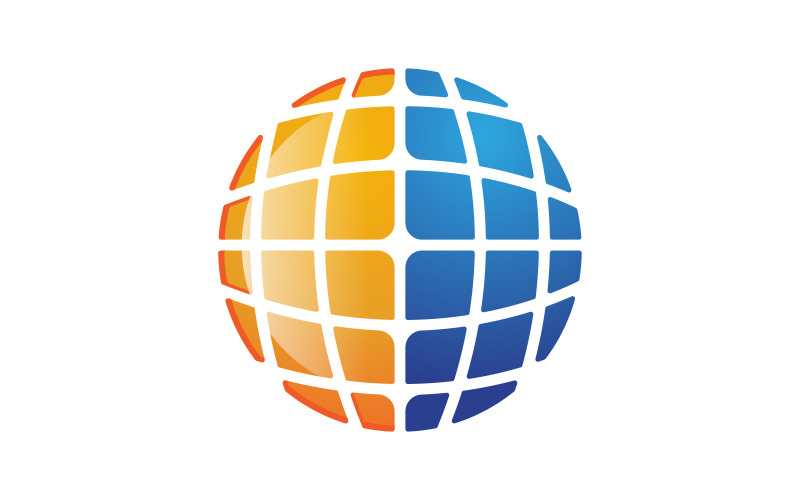 Sun Solar Energy vector icon illustration template v.5 Logo Template