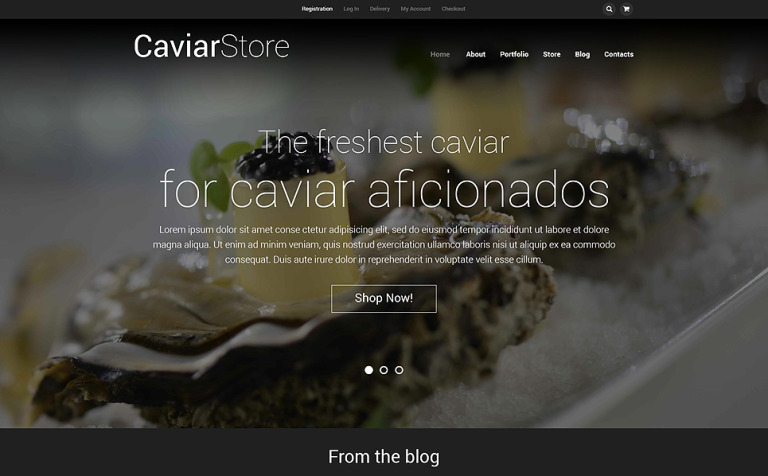 Caviar Online Store WPML ready WooCommerce Theme Big Screenshot Caviar Online Store WooCommerce Theme New Screenshots BIG