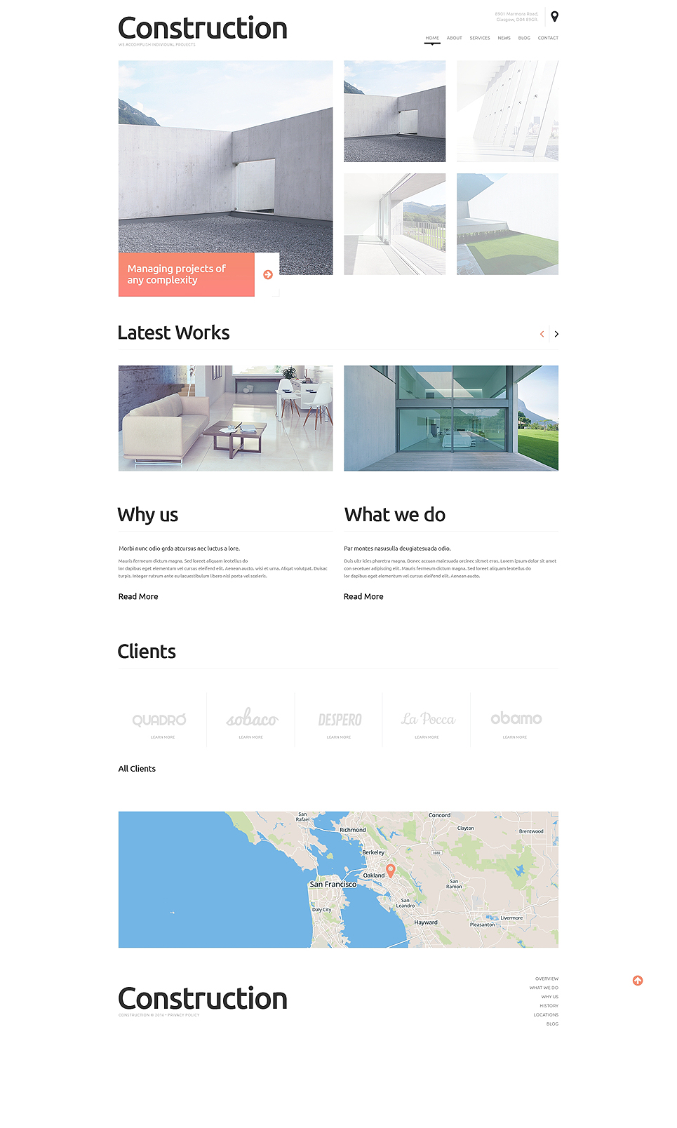 Construction Company Responsive WordPress Theme New Screenshots BIG