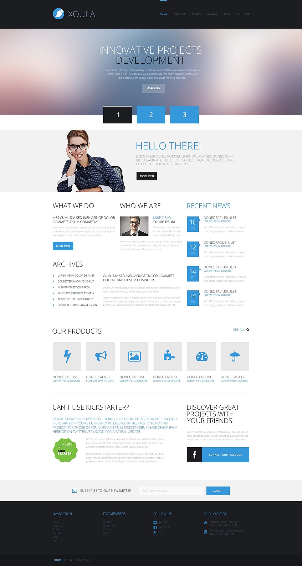 Consulting Responsive WordPress Theme #49003