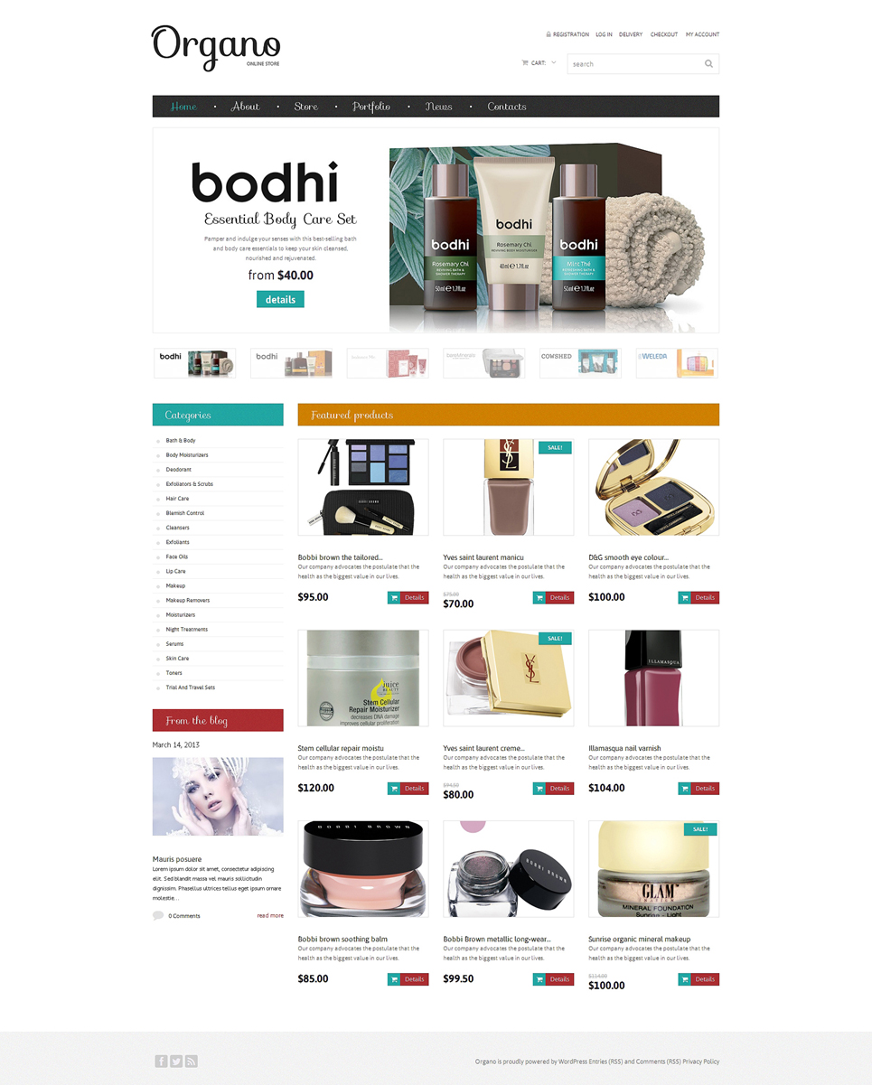 Cosmetics Store Responsive WooCommerce Theme New Screenshots BIG