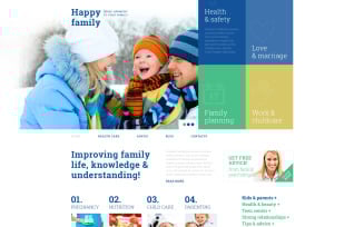 Family Center Responsive WordPress Theme