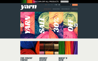 Knit Crochet Supplies PrestaShop Theme