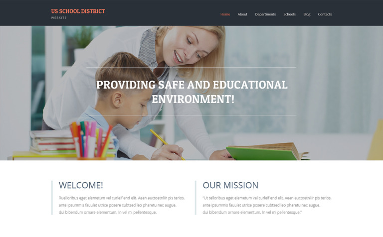 UFO Bootstrap WordPress Template Big Screenshot UFO Responsive WordPress Theme New Screenshots BIG