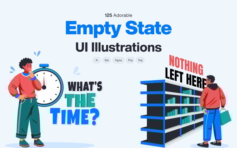Empty State UI Illustrations