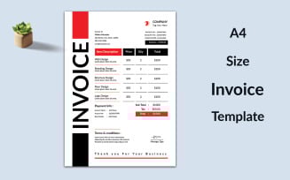 Nice And Beautiful Invoice Template