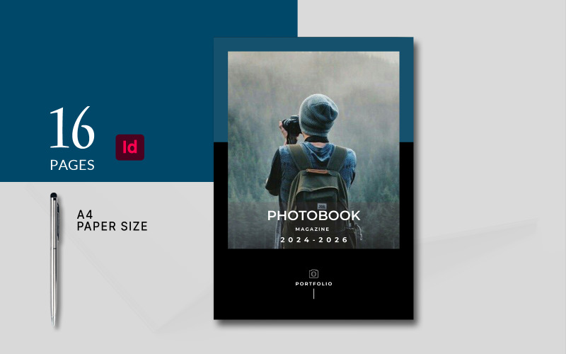 Photolook Magazine Template Layout