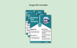 Business Flyer Mockup For Template