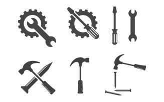 Mechanic Tool Vector icon design illustration Template v.14