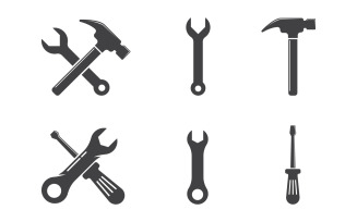 Mechanic Tool Vector icon design illustration Template v.1