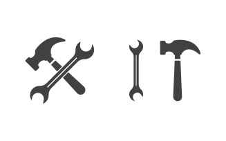 Mechanic Tool Vector icon design illustration Template v.3