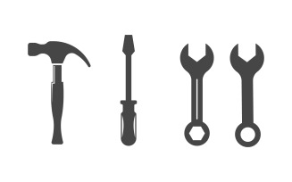 Mechanic Tool Vector icon design illustration Template v.7