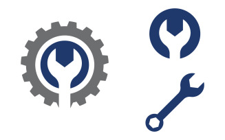 Mechanic Tool Vector icon design illustration Template v.8