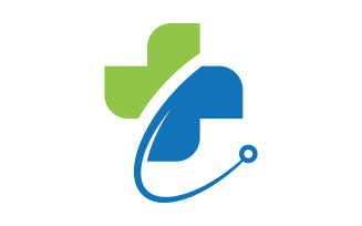 Healthy life Medical Logo template vector illustration design v.13