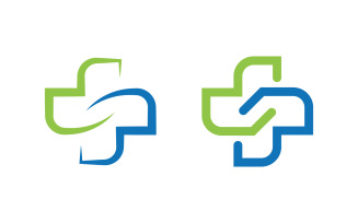 Healthy life Medical Logo template vector illustration design v.14