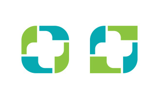 Healthy life Medical Logo template vector illustration design v.17