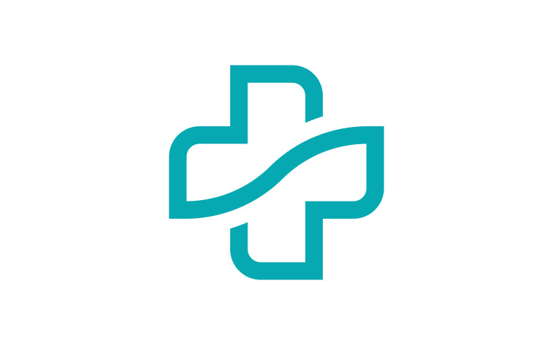 Healthy life Medical Logo template vector illustration design v.18 Logo Template