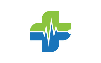 Healthy life Medical Logo template vector illustration design v.24