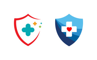 Healthy life Medical Logo template vector illustration design v.26