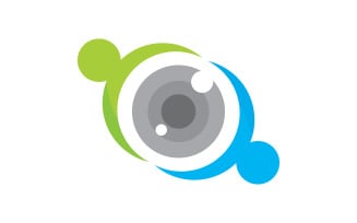 Branding Identity Corporate Health Eye Care vector Logo design v.43