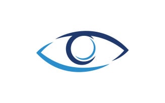 Branding Identity Corporate Health Eye Care vector Logo design v.48