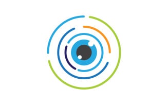 Branding Identity Corporate Health Eye Care vector Logo design v.51