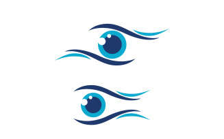 Branding Identity Corporate Health Eye Care vector Logo design v.55