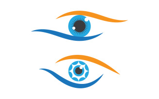 Branding Identity Corporate Health Eye Care vector Logo design v.57