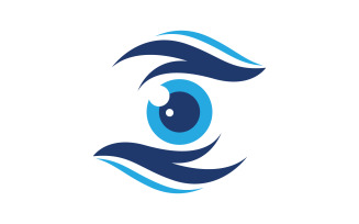 Branding Identity Corporate Health Eye Care vector Logo design v.59